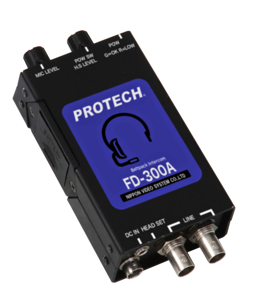 ♪PROTECH FD-300A #2 プロテック BNC有線型インターカム 動作確認済