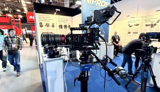 世界初公開！REDカメラ向け4K光伝送アダプター『Nipros Vega-R』